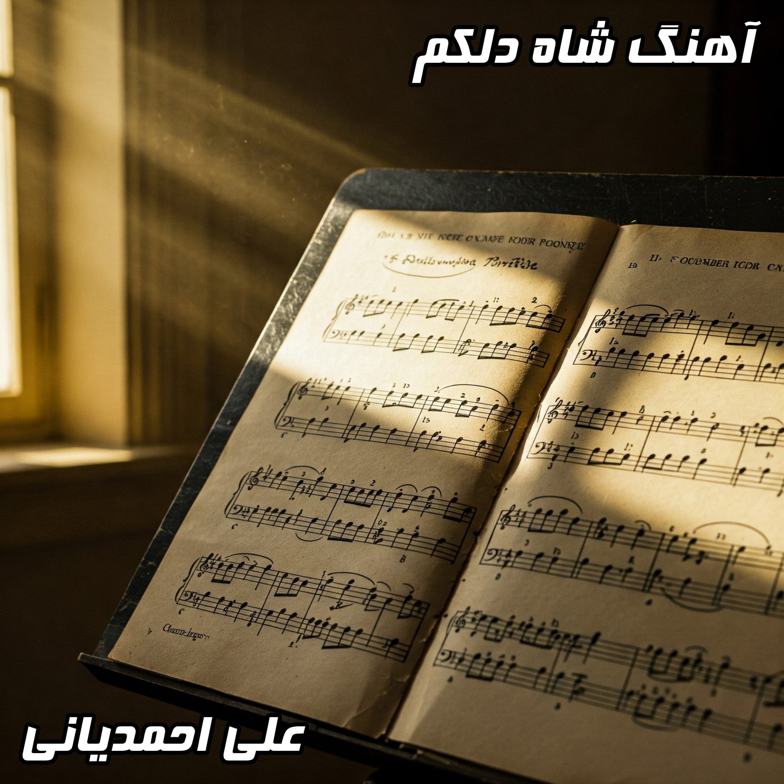 دانلود آهنگ شاه دلکم از علی احمدیانی با کیفیت عالی