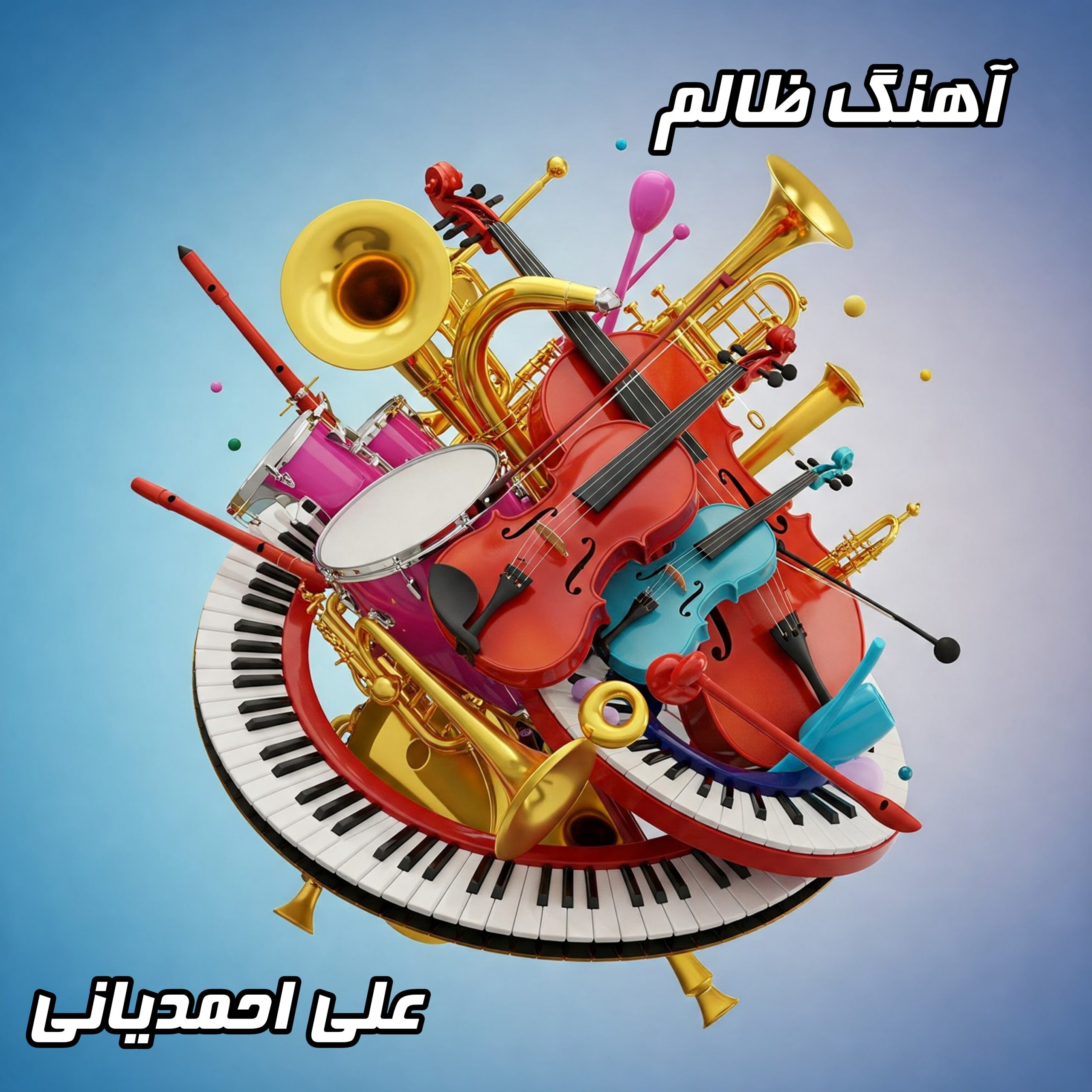 دانلود آهنگ جدید علی احمدیانی به نام ظالم (کیفیت عالی + متن کامل ترانه)