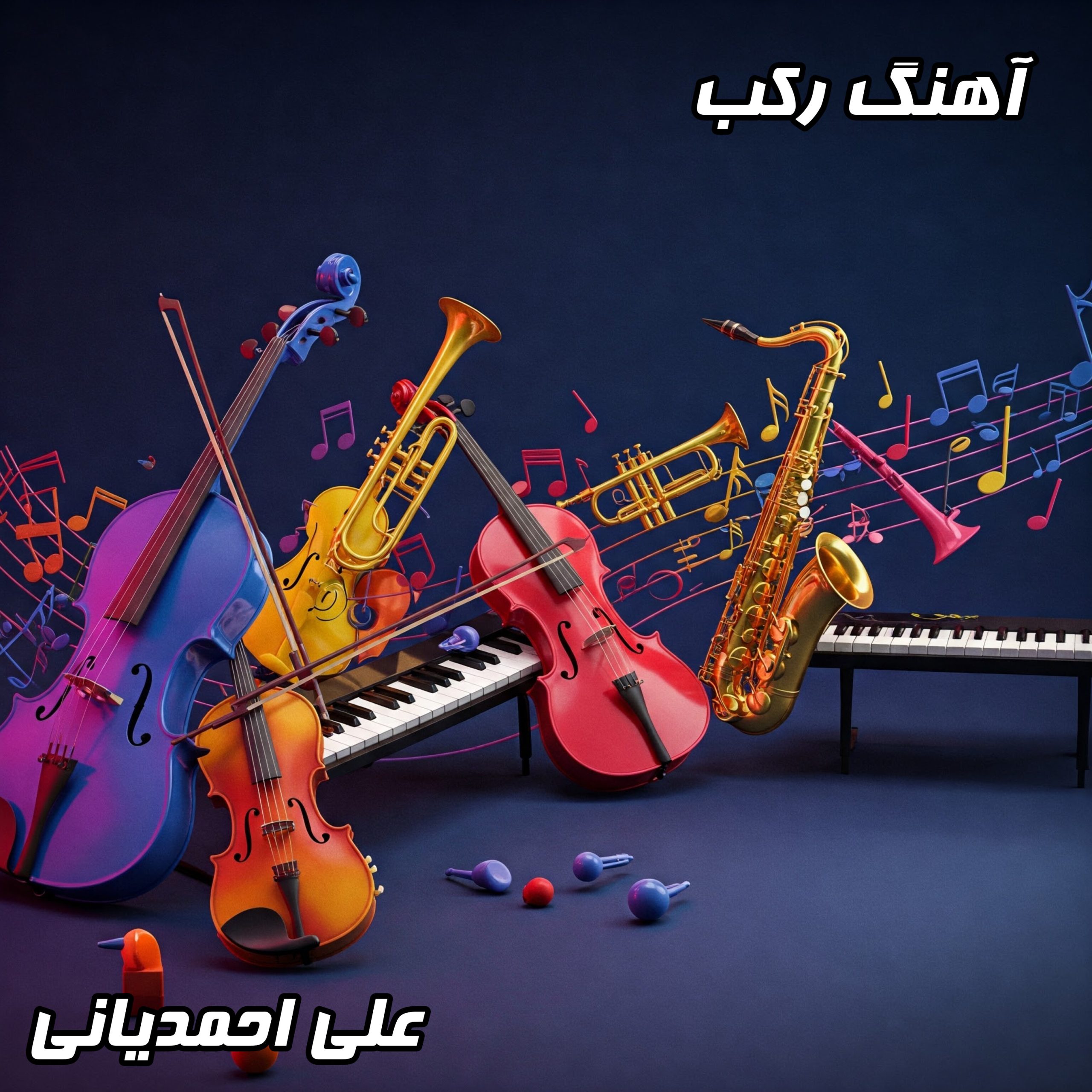 دانلود آهنگ رکب از علی احمدیانی با کیفیت عالی (320 و 128) + متن کامل ترانه