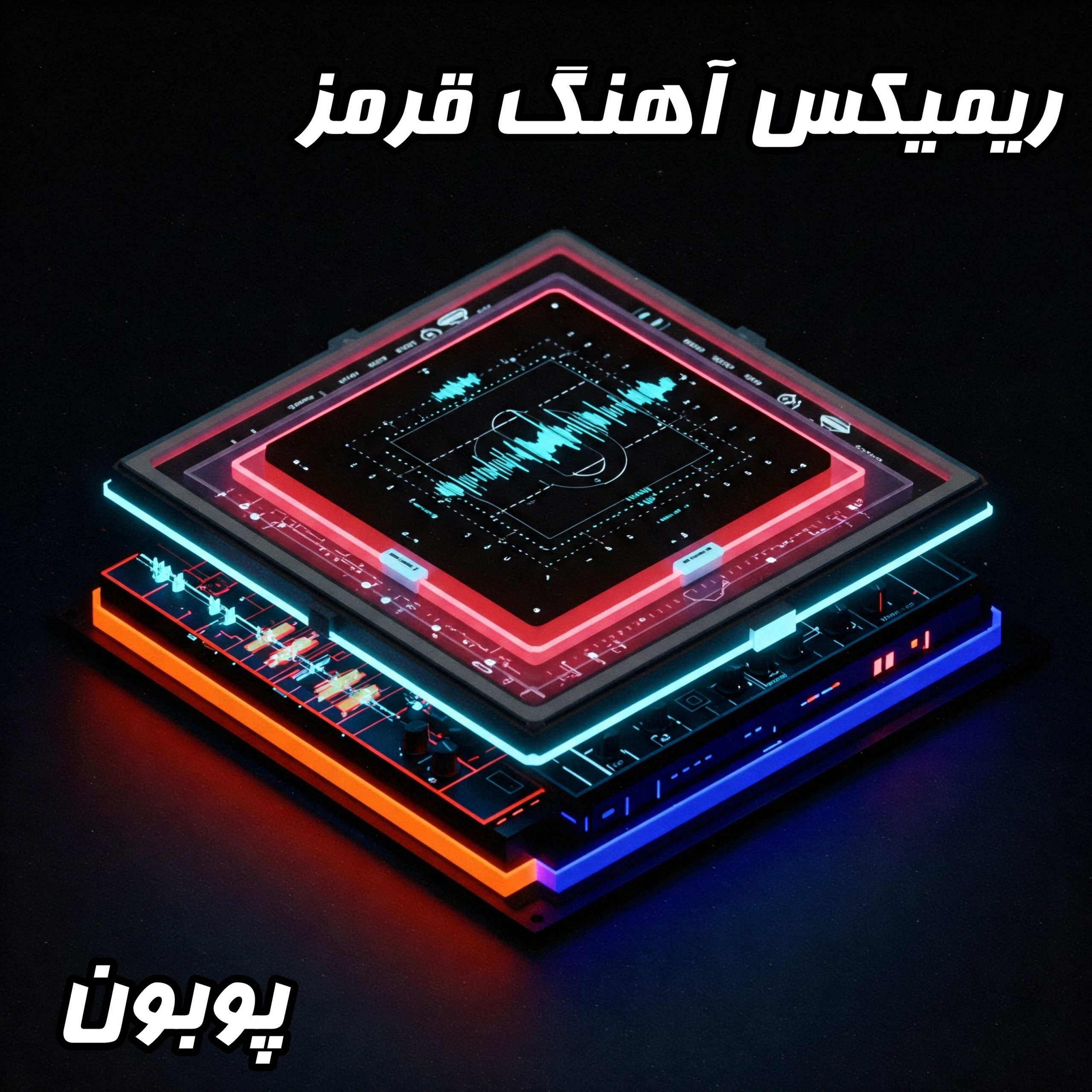 دانلود ریمیکس جدید و شنیدنی "قرمز" از پوبون