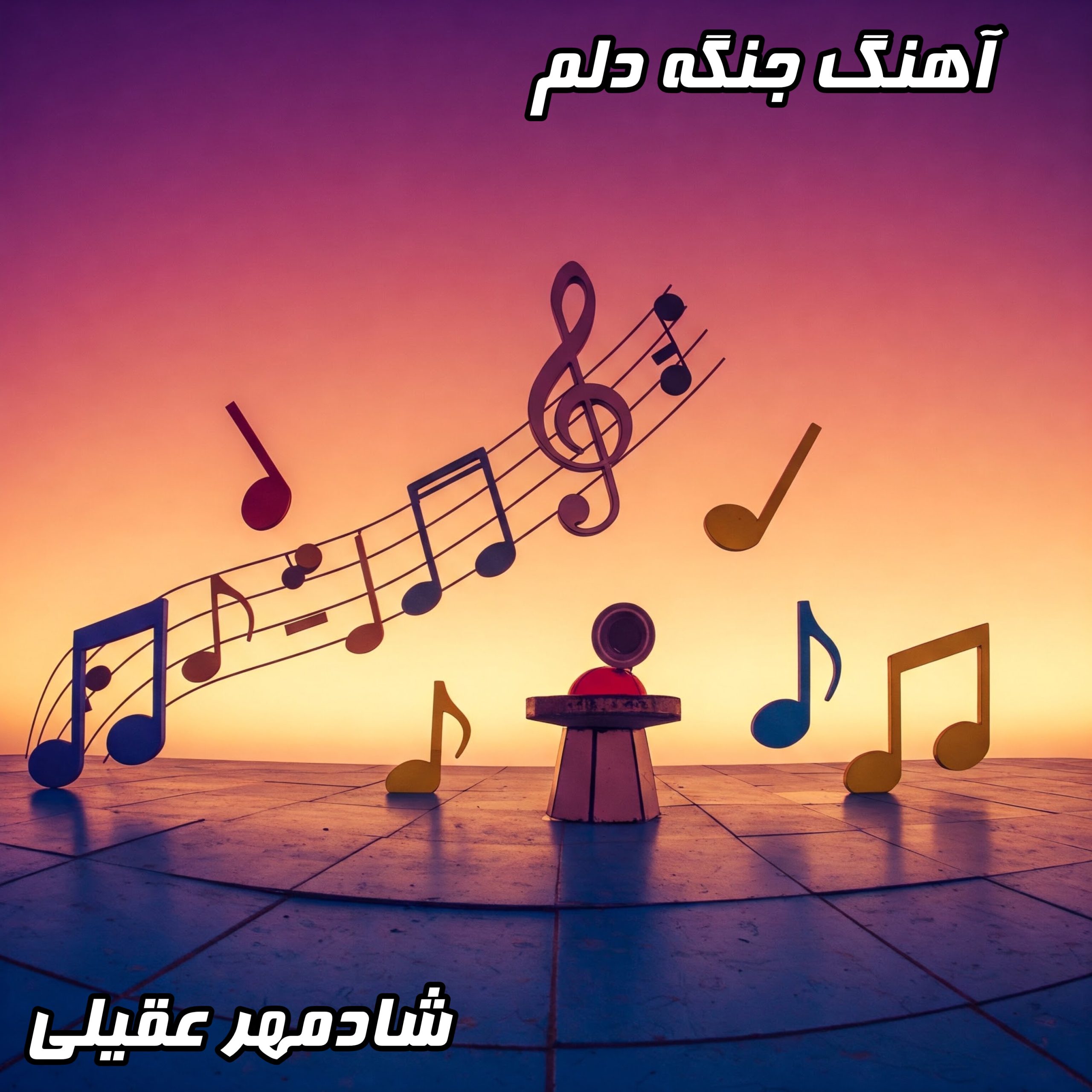 دانلود آهنگ جنگه دلم شادمهر عقیلی: کیفیت 320 و 128 + متن کامل ترانه