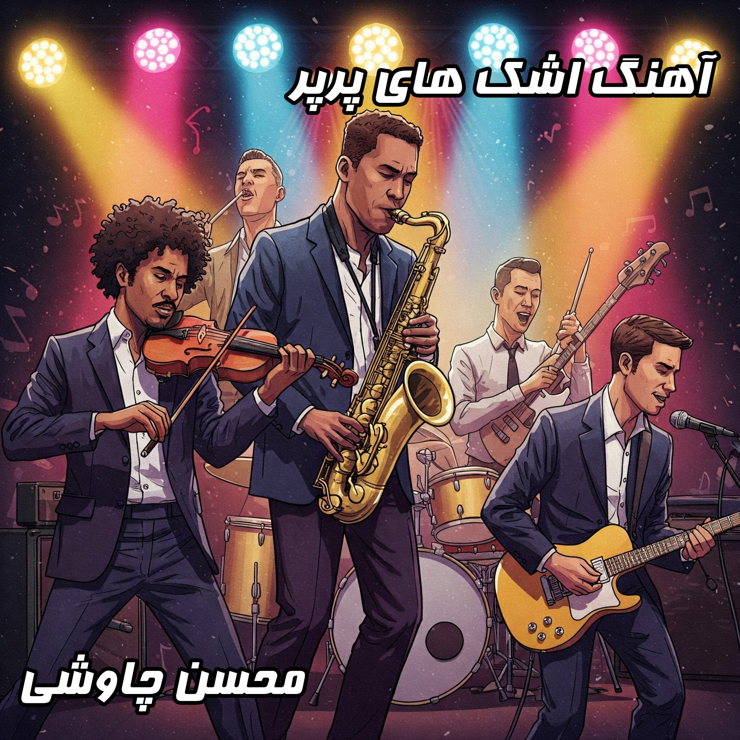 دانلود آهنگ اشک های پرپر با صدای محسن چاوشی- متن کامل و با کیفیت بالا