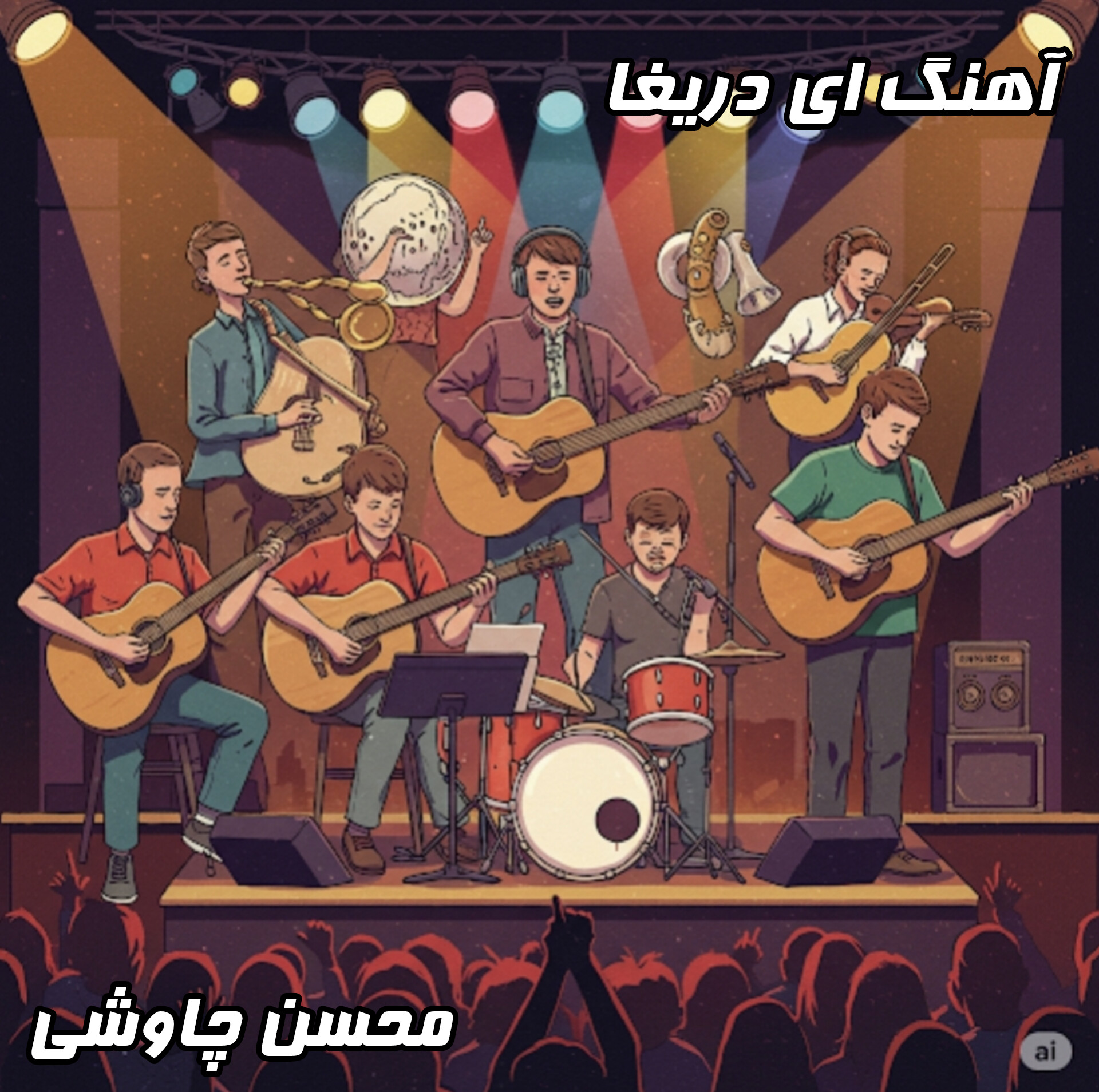 دانلود آهنگ ای دریغا محسن چاوشی با کیفیت 320 و 128 + متن کامل ترانه