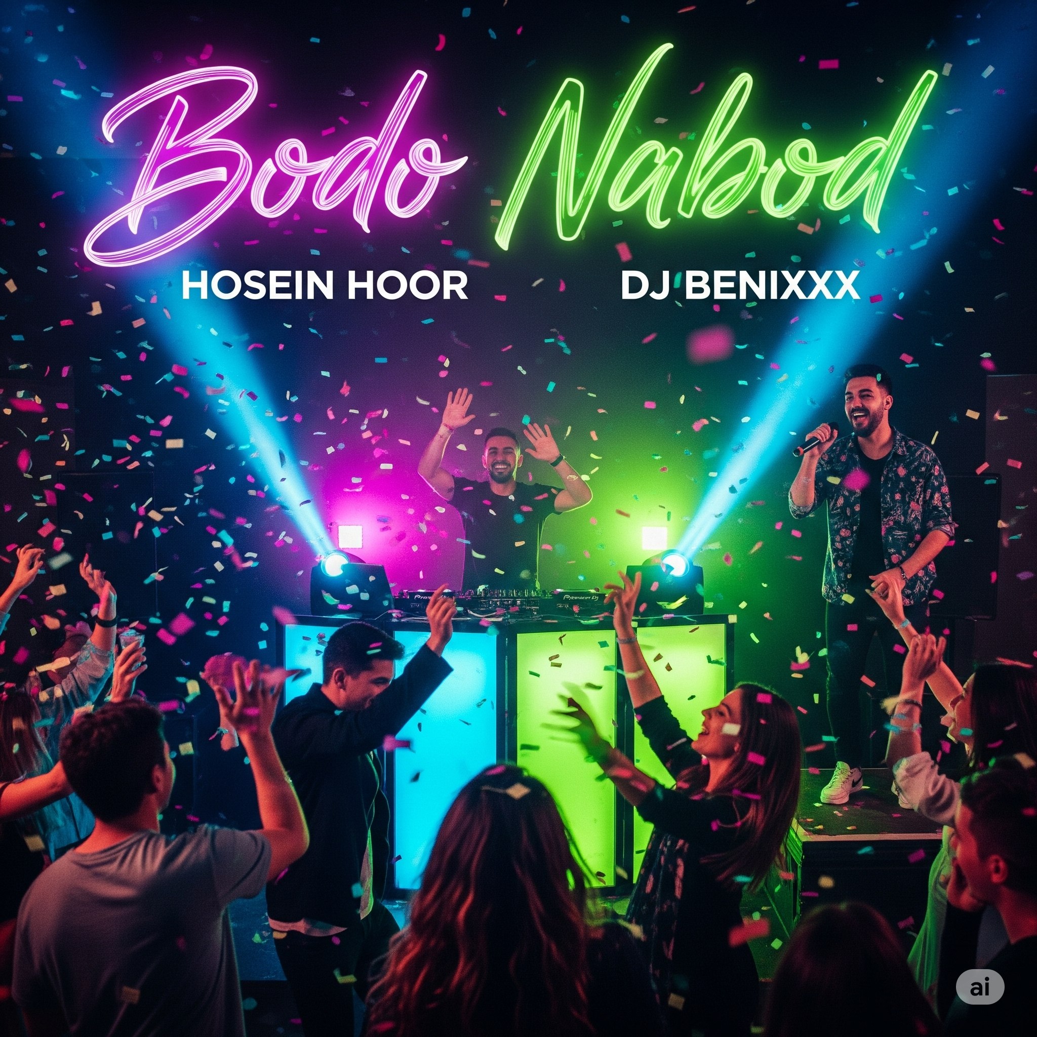 دانلود ریمیکس شاد حسین حور - بود و نبود (توسط دی‌جی بنیکس)