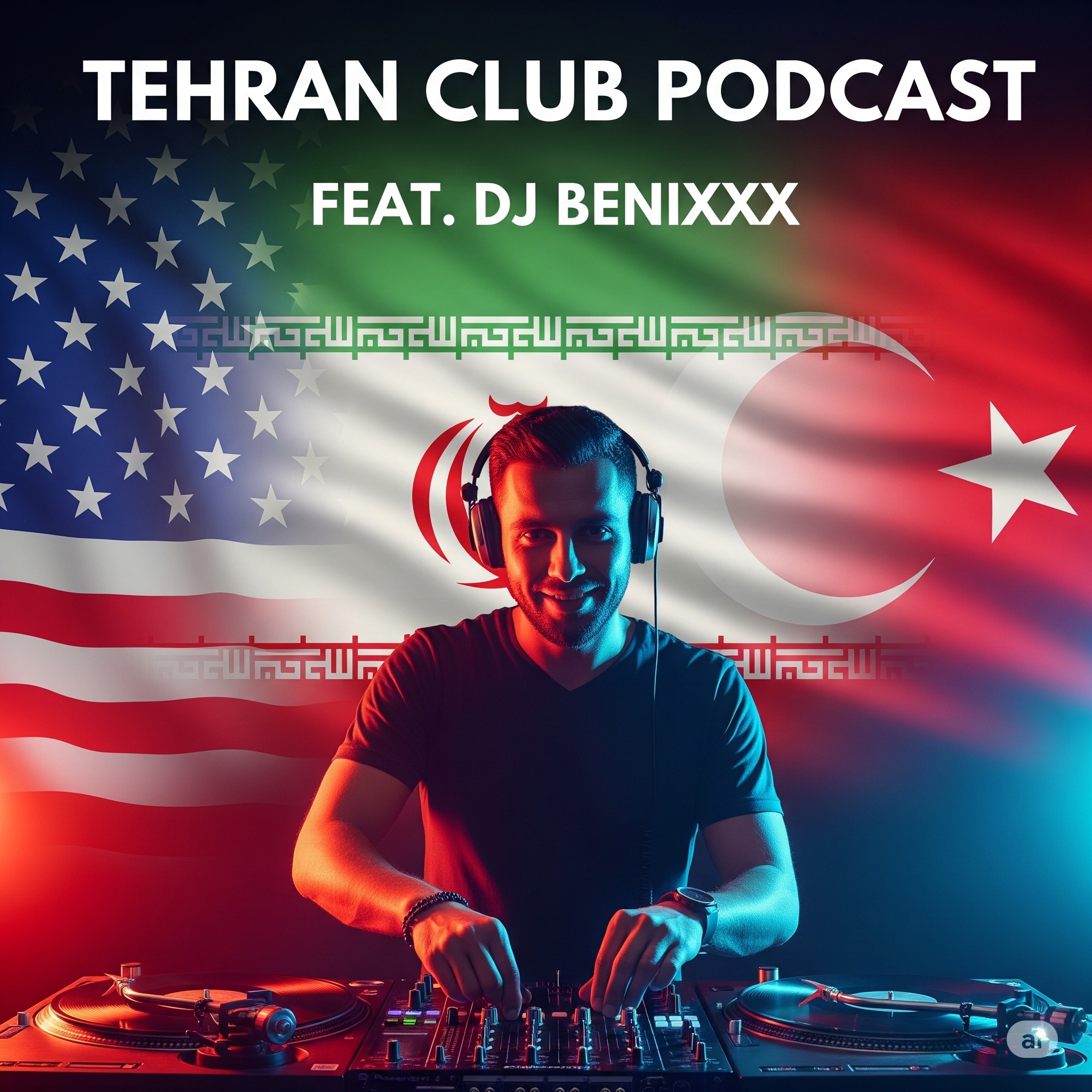 تهران کلاب پادکست: دانلود و گوش دادن به جدیدترین میکس‌های دی‌جی بنیکس