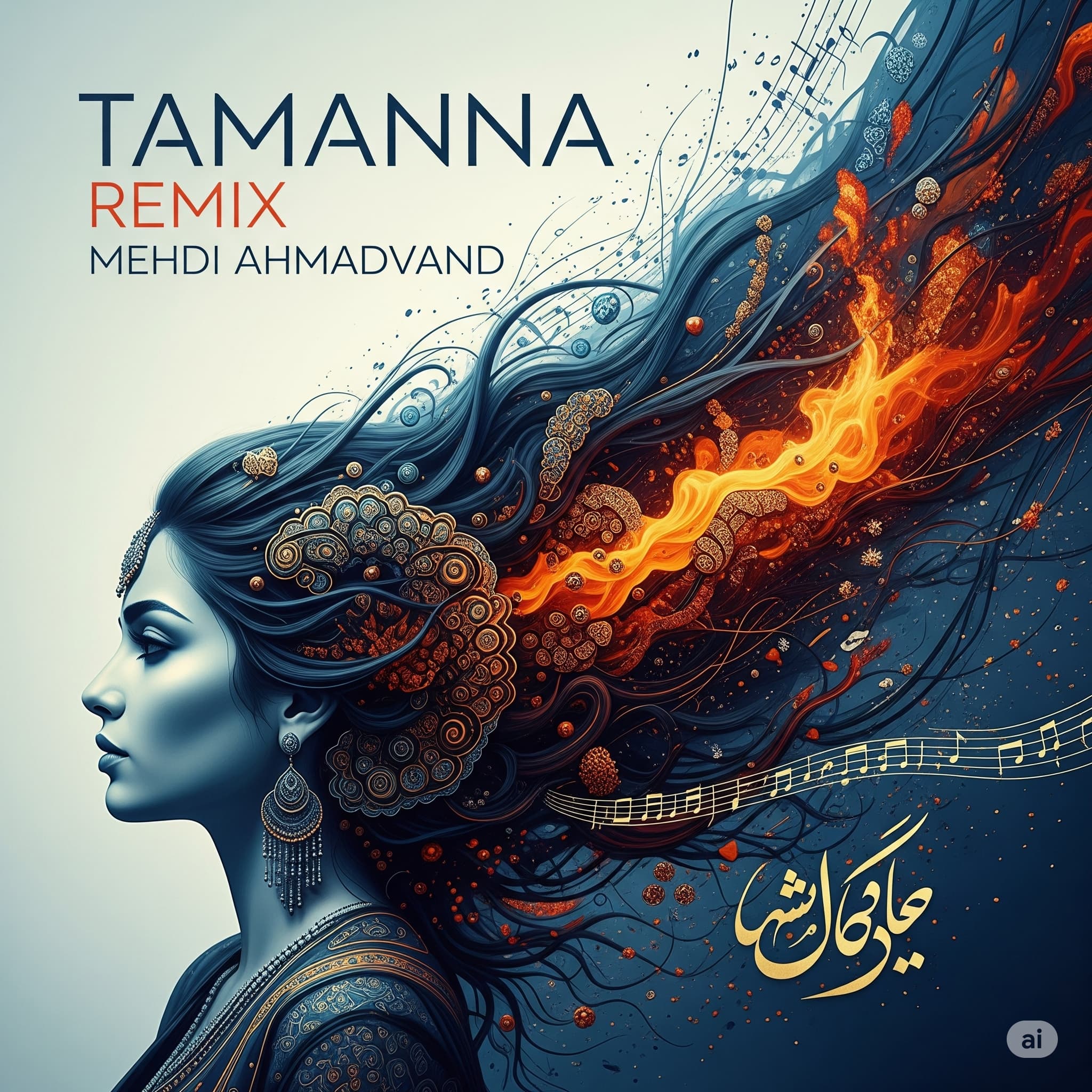 ریمیکس زیبای آهنگ "تمنا" از مهدی احمدوند