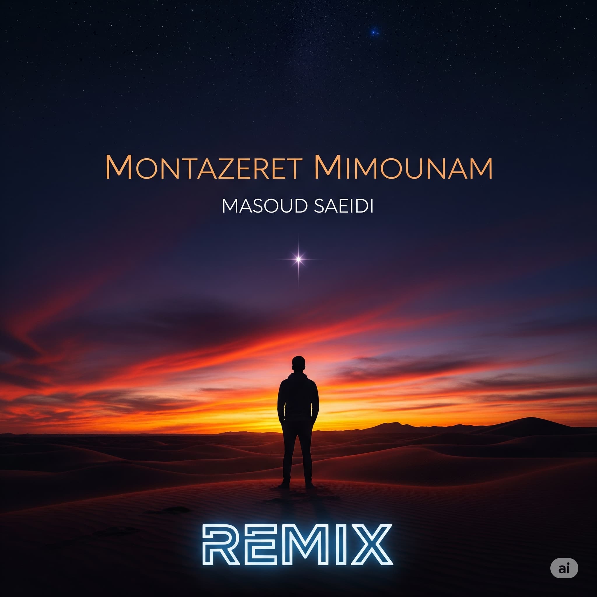 ریمیکس منتظرت میمونم مسعود سعیدی