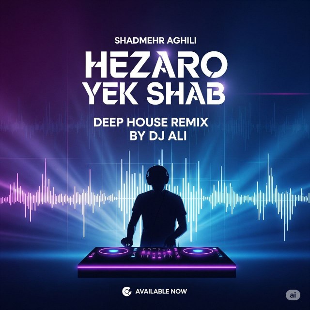 ریمیکس دیپ هاوس شادمهر عقیلی "هزار و یک شب" 🎵