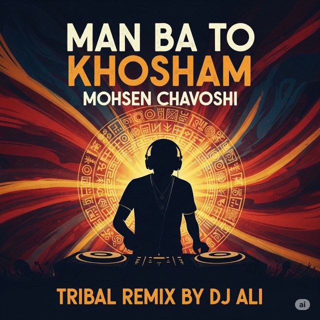  ریمیکس محسن چاوشی "من با تو خوشم" با کیفیت بالا | نسخه کامل 